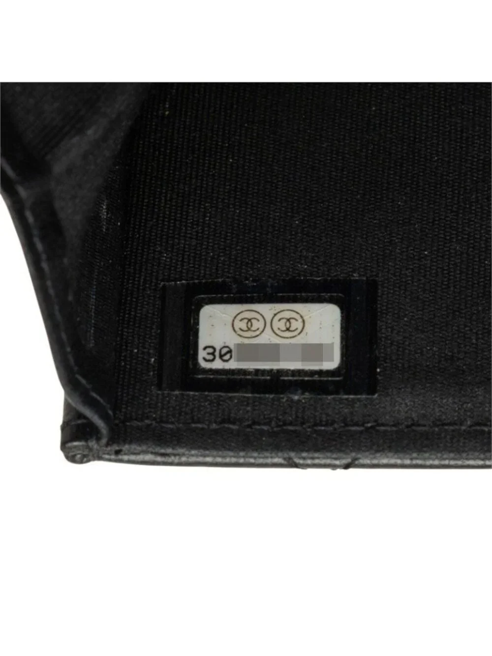 Chanel Quilted CC Logo Mini Chain Shoulder Bag Black Gold Lambskin